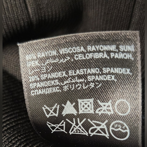 Bebe Black Bodycon Bandage High Waist Full Back Zipper Pencil Skirt Women's S - Picture 6 of 9